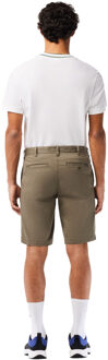 Lacoste Heren Bermuda Stretch Slim Korte Broek (Kaki Groen) - 30N