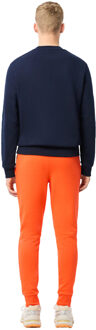 Lacoste Heren Biologisch Katoenen Slim Joggingbroek (Oranje) - 2XL
