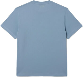 Lacoste Heren Biologisch Katoenen T-Shirt (Blauw) - maat