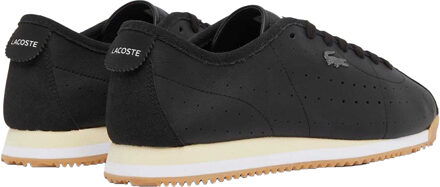 Lacoste Heren Club Leather Lage Sportschoenen (Zwart) - EU 41 / UK 7.5