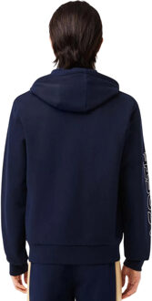Lacoste Heren Colour Block Full Zip Hoodie (Marine) Navy