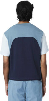Lacoste Heren Colour Block Jersey T-shirt (Marine) Navy - XS