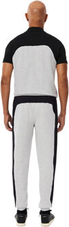 Lacoste Heren Colour Block Tapered Joggingbroek (Grijs)