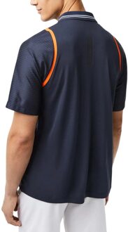 Lacoste Heren Daniil Medvedev Tennis Poloshirt (Blauw)