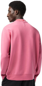 Lacoste Heren Dubbelzijdig Logo Sweatshirt (Roze) - maat S