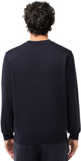 Lacoste Heren Fleece gevlokt sweatshirt (Blauw) - XS