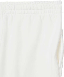 Lacoste Heren Fleece Korte Broek met Grafische Print (Crème)