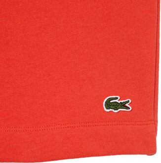 Lacoste Heren Fleece Korte Broek Regular (Oranje)
