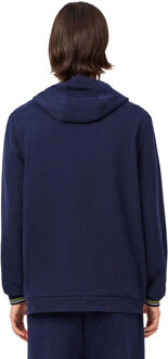 Lacoste Heren Fleece Lounge Hoodie (Marine) - maat Navy