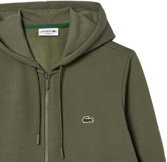 Lacoste Heren Fleece Volrits Hoodie (Groen)