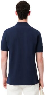 Lacoste Heren Frans Klassiek Poloshirt (Blauw)