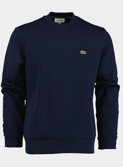 Lacoste Heren Jogger Sweatshirt met Micro Logo Lacoste , Blue , Heren - Xl,M