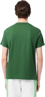 Lacoste Heren Kleurblok T-shirt (Groen) - maat L