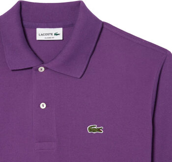 Lacoste Heren L.12.12 Original Pique Klassiek Poloshirt (Paars) - maat