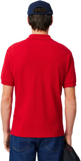 Lacoste Heren L.12.12 Original Pique Klassiek Poloshirt (Rood) - S