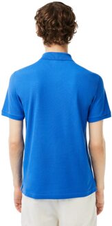 Lacoste Heren L.12.12 Pique Slim Poloshirt (Blauw) - M