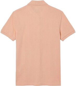 Lacoste Heren L.12.12 Pique Slim Poloshirt (Oranje) - M