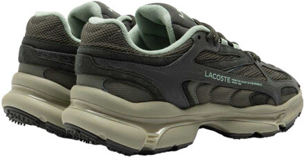 Lacoste Heren L003 2K24 Suède Trainers (Groen)