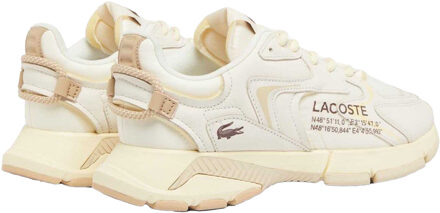 Lacoste Heren L003 Neo Leren Trainers (Gebroken wit) - EU 43 / UK 9