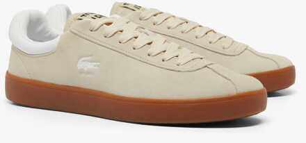 Lacoste Heren Lacoste Baseshot Suede Trainers in Multi kleur - maat Veelkleurig