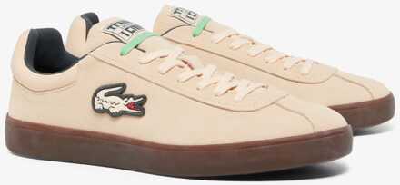 Lacoste Heren Lacoste Baseshot Suede Trainers in Roze - maat EU 43 / UK 9