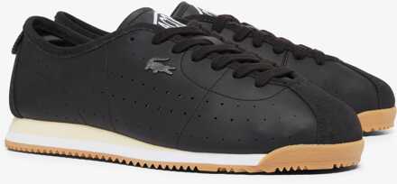 Lacoste Heren Lacoste Club-Low Leren Trainers in Zwart - EU 45.5 / UK 10.5