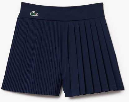 Lacoste Heren Lacoste Fleece Loungewear Shorts in Blauw
