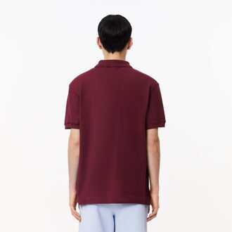 Lacoste Heren Lacoste French Made Classic-Fit Poloshirt in Rood - maat M