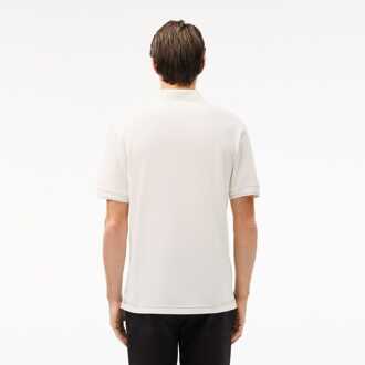 Lacoste Heren Lacoste Klassiek Fit L.12.12 Zwaar Piqué Poloshirt in Wit