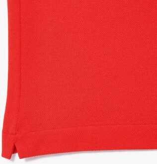 Lacoste Heren Lacoste Klassiek-Fit Originals Piqué Poloshirt in Rood - maat S