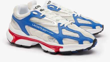 Lacoste Heren Lacoste L003 2K24 Sportschoenen in Wit blauw rood - maat