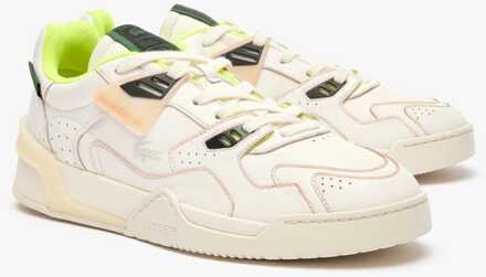 Lacoste Heren Lacoste LT 125 Leren Sportschoenen in Wit - EU 41 / UK 7.5