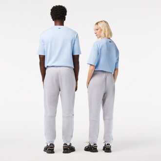 Lacoste Heren Lacoste Organic Cotton Fleece Sweatpants in Grijs