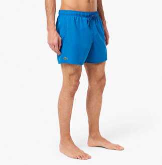 Lacoste Heren Lacoste Quick-Dry zwembroek in blauw - maat