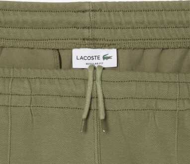 Lacoste Heren Lacoste Regular-Fit Pique Sweatpants in Groen - XS