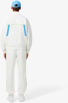 Lacoste Heren Lacoste Regular Fit Piqué Sweatpants in Witblauw - maat