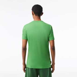 Lacoste Heren Lacoste Roland Garros Edition Logo T-shirt in Groen