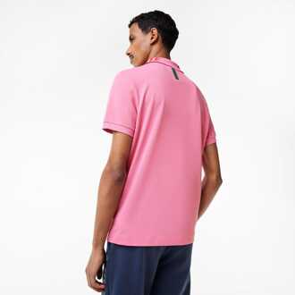 Lacoste Heren Lacoste Slim Fit Movement Poloshirt in Roze - XL
