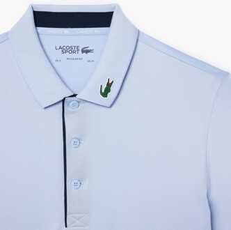 Lacoste Heren Lacoste Sport Regular-Fit UV Protect Golf Poloshirt in Blauw - maat