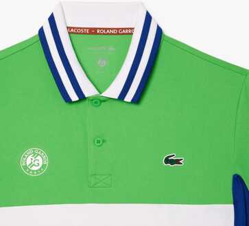 Lacoste Heren Lacoste Sport Roland-Garros Edition Poloshirt in Groen - maat M
