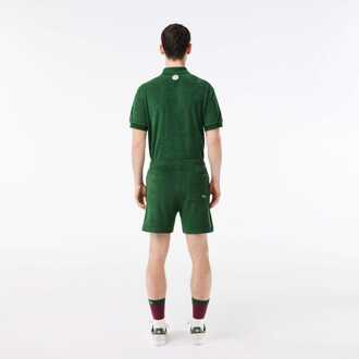 Lacoste Heren Lacoste Sport Roland-Garros Edition Regular-Fit Tennisshort in Groen