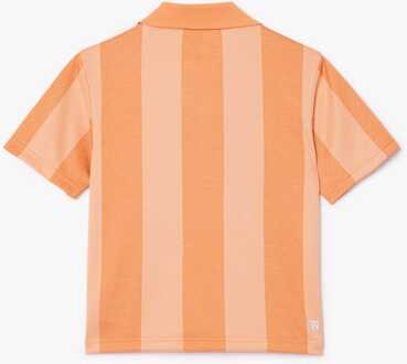 Lacoste Heren Lacoste Sport Roland-Garros Edition Sport Ballboy Poloshirt in Oranje