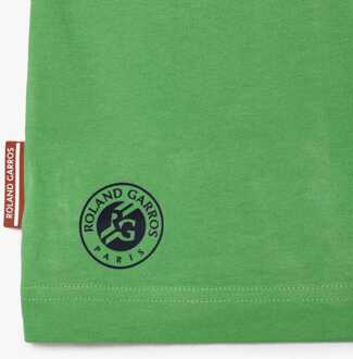 Lacoste Heren Lacoste Sport Roland-Garros Edition Ultra Dry Tennis T-Shirt in Groen - XS