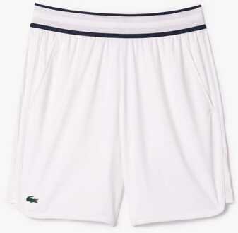 Lacoste Heren Lacoste Sport Tennis X Daniil Medvedev Korte broek in Wit - maat