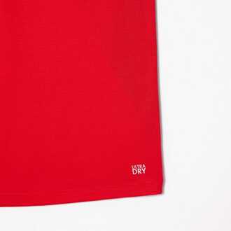 Lacoste Heren Lacoste Sport Tennis x Novak Djokovic Regular-Fit Poloshirt in Rood - maat L