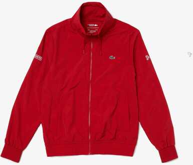 Lacoste Heren Lacoste SPORT X Novak Djokovic Lichtgewicht Jas in Rood