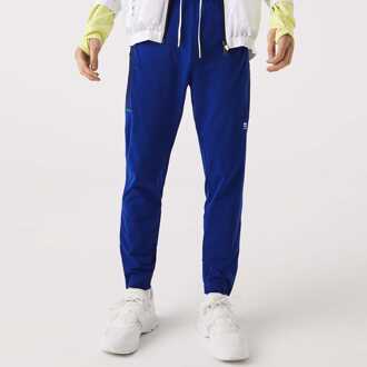 Lacoste Heren Lacoste Sport Zip Pockets Tapered Tracksuit Broek in Blauw - 2XL
