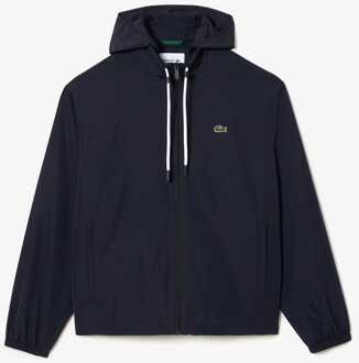 Lacoste Heren Lacoste Sportpak Jas met Afneembare Capuchon in Navy