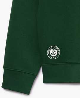 Lacoste Heren Lacoste Sportsuit Roland-Garros Edition Sweatshirt in Groen - maat