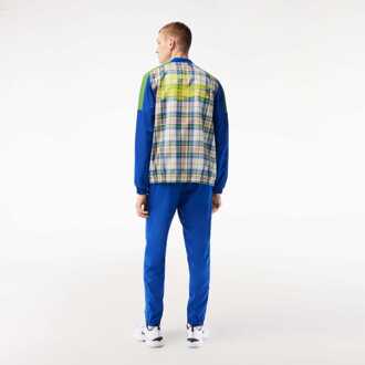 Lacoste Heren Lacoste Tennis geruite joggerset in Multi - maat Veelkleurig